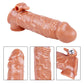 6.69 Inch Silicone Condom With Vibrator